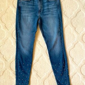 McGuire denim studded jeans
